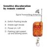 4PCS Grill Car LED Light Strobe Red Blue Emergency Remote Wireless Control Flash Signal Fireman Beacon Warning Lamp Yellow White