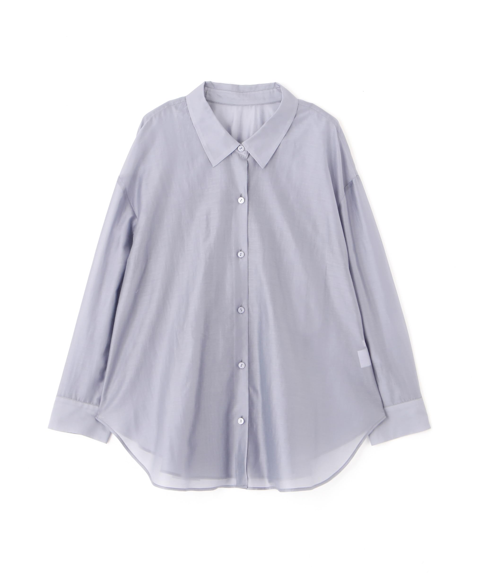 

Прозора блуза з драпіруванням Proportion Body Dressing блакитна жіноча, синій