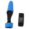 Expandable Neoprene Fishing Pole Sleeve Cover Glove Protector Cap   Rod Strap Set (Blue)