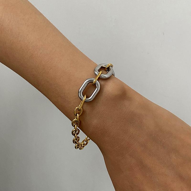 Edelstahl Textur Rund Gedrehte Streifen Halsketten Ohrringe Armbänder Schmuckset Wasserdichte Accessoires Geschenk