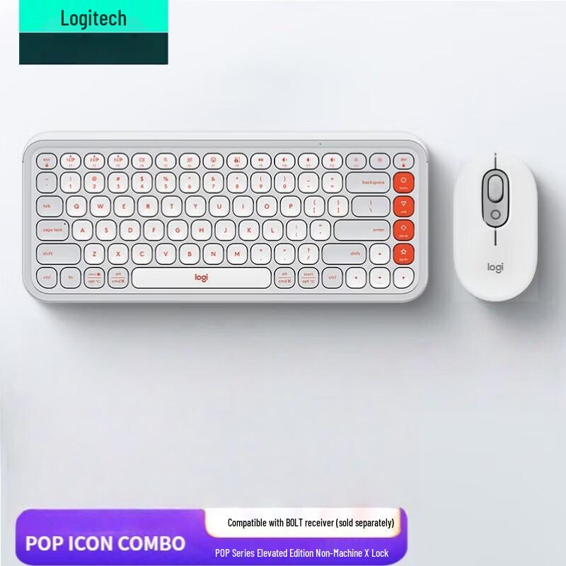 

Logitech G POP ICON COMBO Wireless Keyboard and Mouse Set
