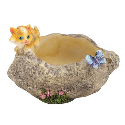 Mini Harz Cartoon Tier Blumentopf Dekoration Desktop Sukkulenten Pflanztopf Ornament