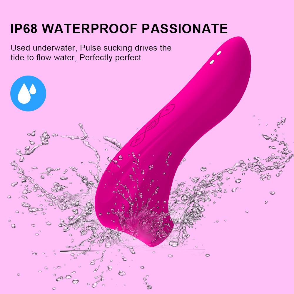 Portable Suction Egg Vibrator - Clitoral Licking Toy for Women