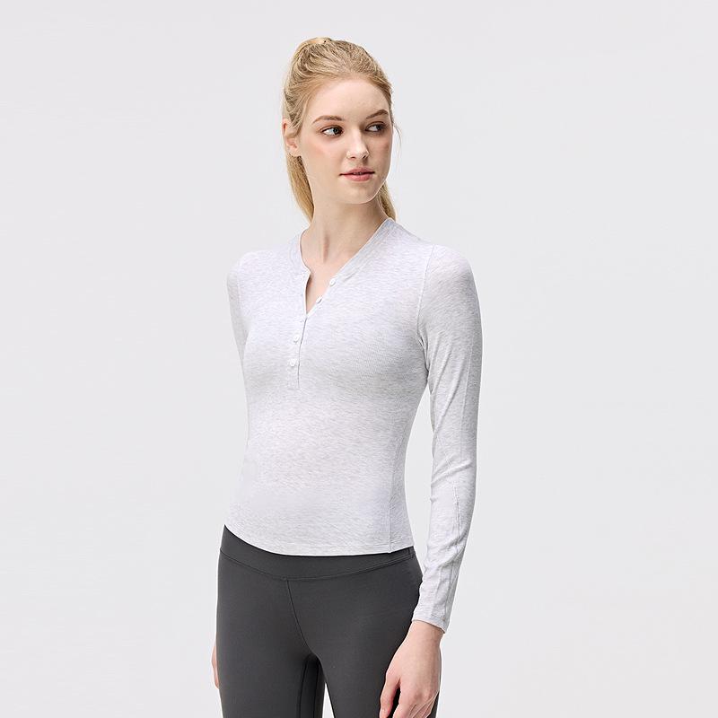 

Lulu Henry Women s Long Sleeve Quick Dry Yoga Shirt - Breathable, Tight-Fit Modal Sports Top Large