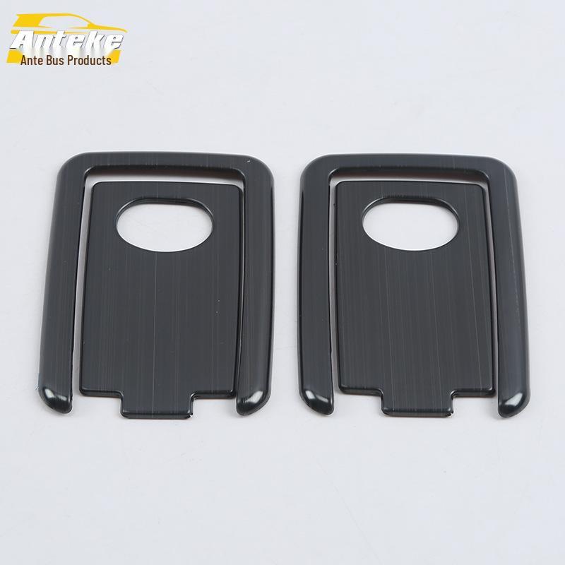 Jetour X70 Rücksitzlehnenverstellrahmen, dekorativer Sitzknopf Paillettenaufkleber für 18 Modelle.