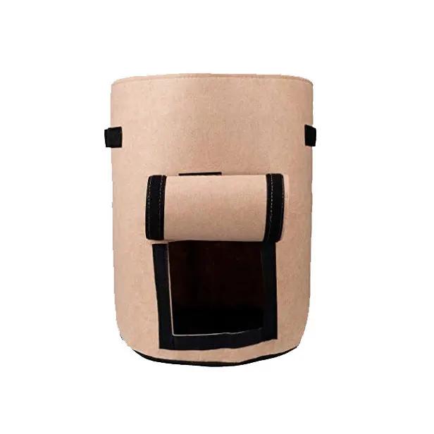 

Неткане відро для посадки картоплі, повстяний мішок для вирощування рослин, дихаючий мішок для посадки для рослин, для балкона