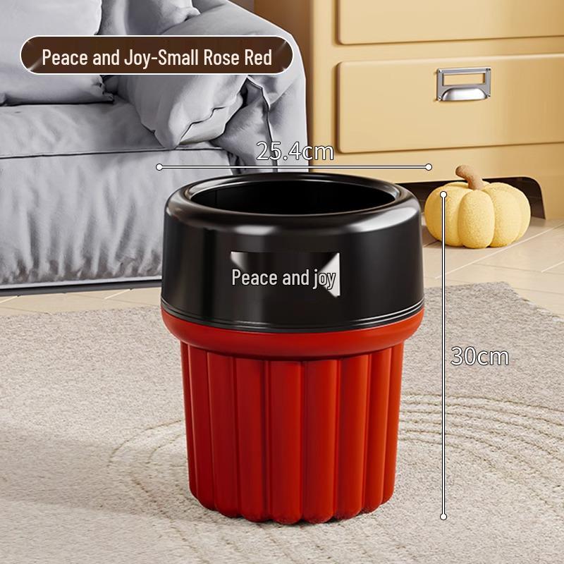 Luxury Large Capacity Trash Can for Home, Kitchen, Office & Bathroom - 2025 Model
