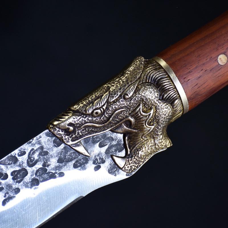 Hand Forged Boning Knife Butcher Knife Sharp Slicing Knife Stainless Steel Kitchen Knife