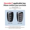 Car Key Cover Remote Case For Hyundai Santa Fe Sport Ix45 Equus Centennial Genesis G80 Grandeur Azera 2013-2016 Car Accessories