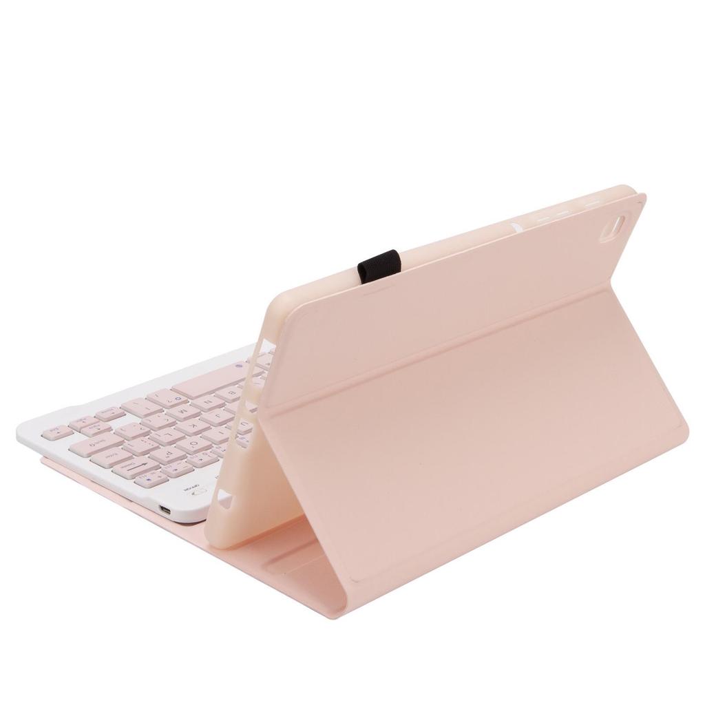 Samsung A7 Lite 8.7" Tablet Case with Magnetic Shell and Bluetooth Keyboard - Compatible with Russia, France, Spain