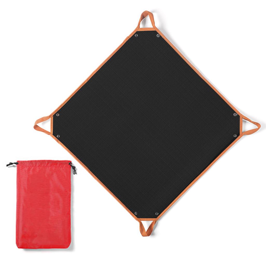 Folding and Practical Fireproof Under Grill Mat Deck Protectors Large Fireproof Mat Grill Mat
