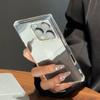 Luxury Square Frame Clear Siicone Shockproof Case For iPhone 16 15 14 Plus 13 12 11 Pro Max Crystal Ice Cube Soft Armor Cover