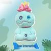 Disney Licensed Lilo & Stitch: Angel & Stitch Plush Keychain Series