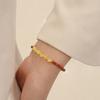 Natural Nanhong Agate Transfer Braceletfashion Women Daily Jewelry Gift