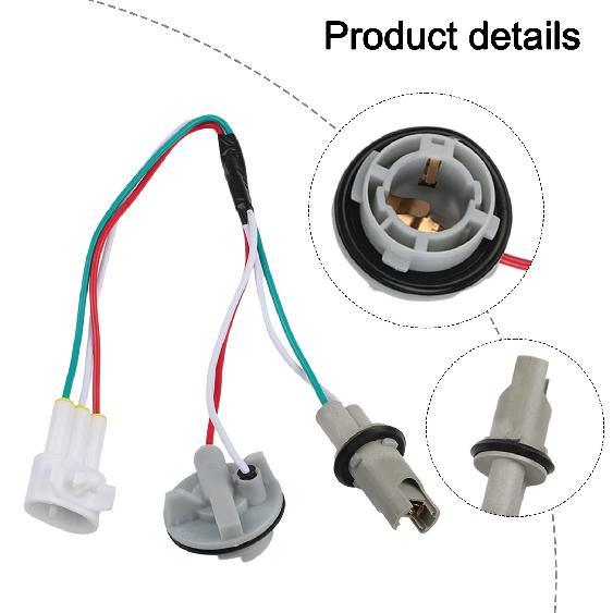 Automotive Wiring Harness Parts Wiring Harness As Shown Headlight Bulb Socket Damage Replacement Plastic Material