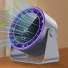 Desktop Fan 100 Speeds Desk Fan With Digital Display Silent Cooling Device For Hand Travel Outdoor Offices Room Camping