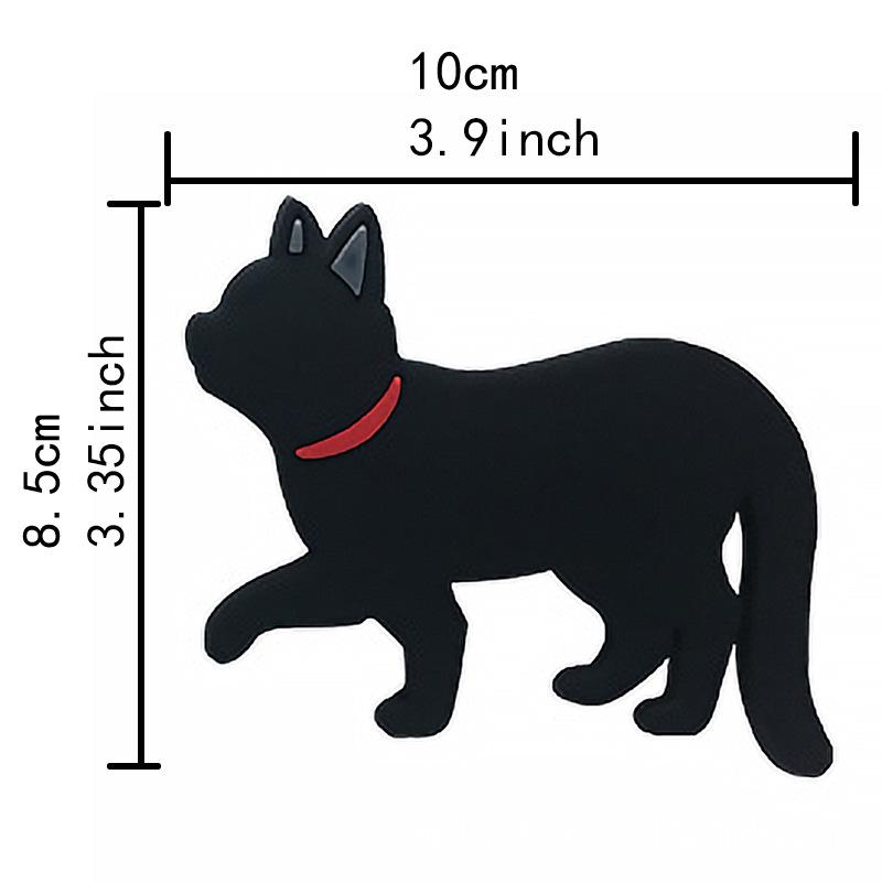Strong Magnetic Cat Tail Fridge Magnet Hook - Creative Japanese Cartoon Design