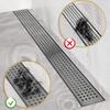 1 Set Floor Drain Sticker Prevent Clogging Quick Water Drainage Disposable Drain Hair Catcher Sticker for Bathroom Kitchen