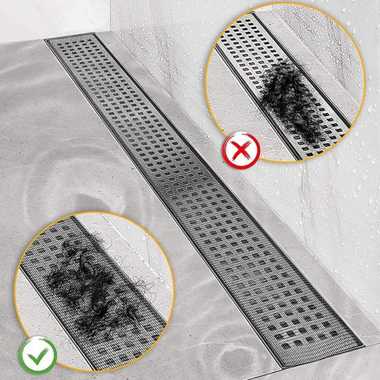 1 Set Floor Drain Sticker Prevent Clogging Quick Water Drainage Disposable Drain Hair Catcher Sticker for Bathroom Kitchen