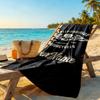 Toalla de Playa Harley-Davidson Motocicletas Nombre Personalizado Suave Duradera Secado Rápido Portátil para Nadar Playa Camping Viaje Accesorios de Playa Gimnasio
