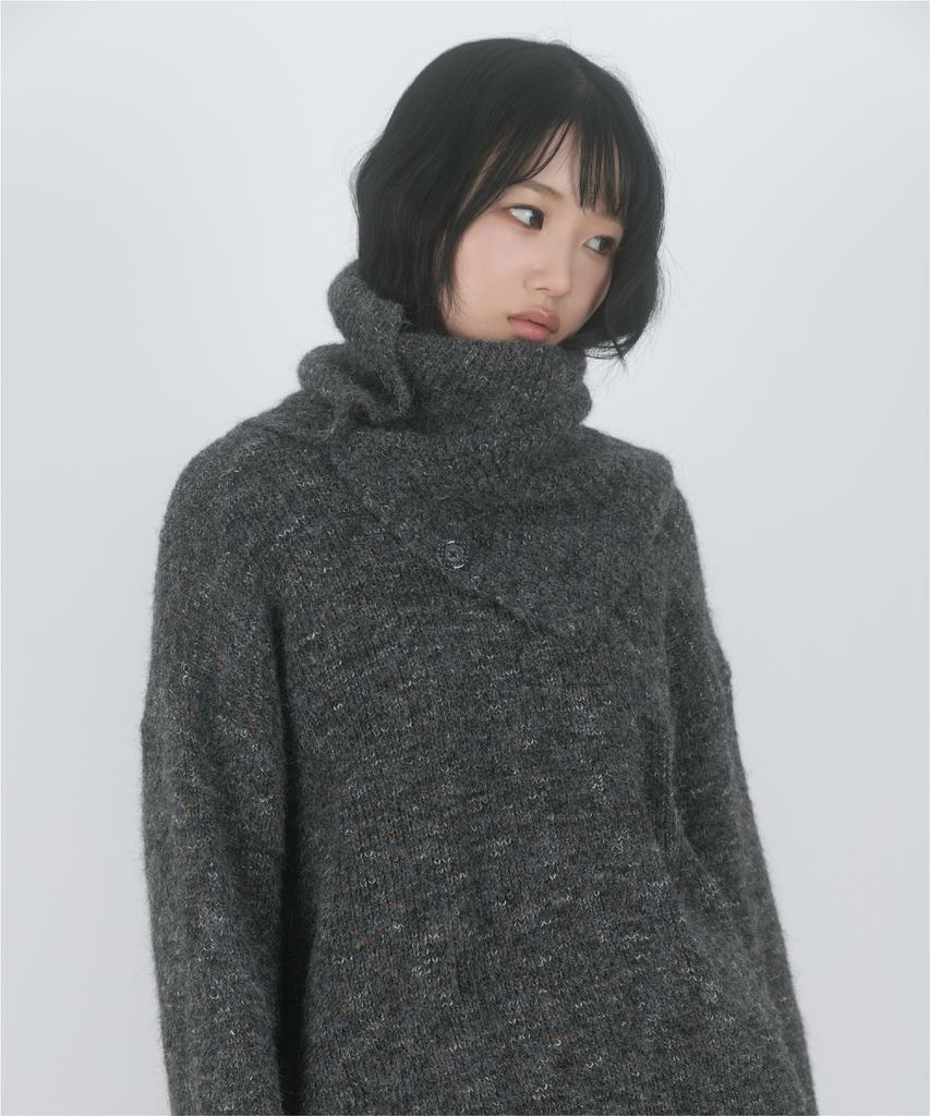 Naien High-Neck Warmer Knit