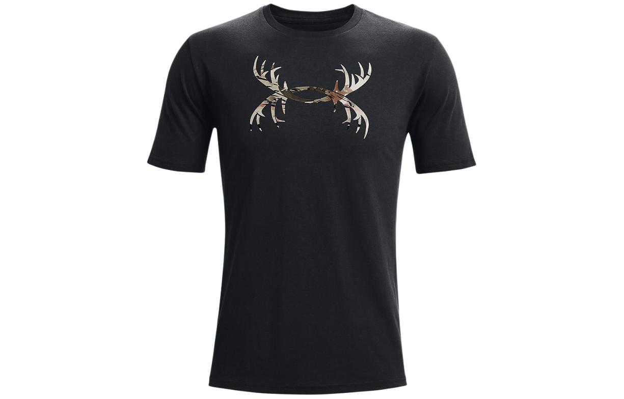 Under Armour T Shirt Men s Black 1366017-001 S