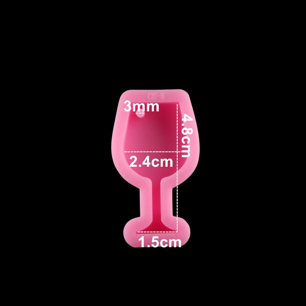 Cat Bear Paw Dog Bone Tag Pendants Silicone Mold Heart MP3 Keychain Epoxy Resin Molds For DIY Jewelry Handmade Craft Making Tool