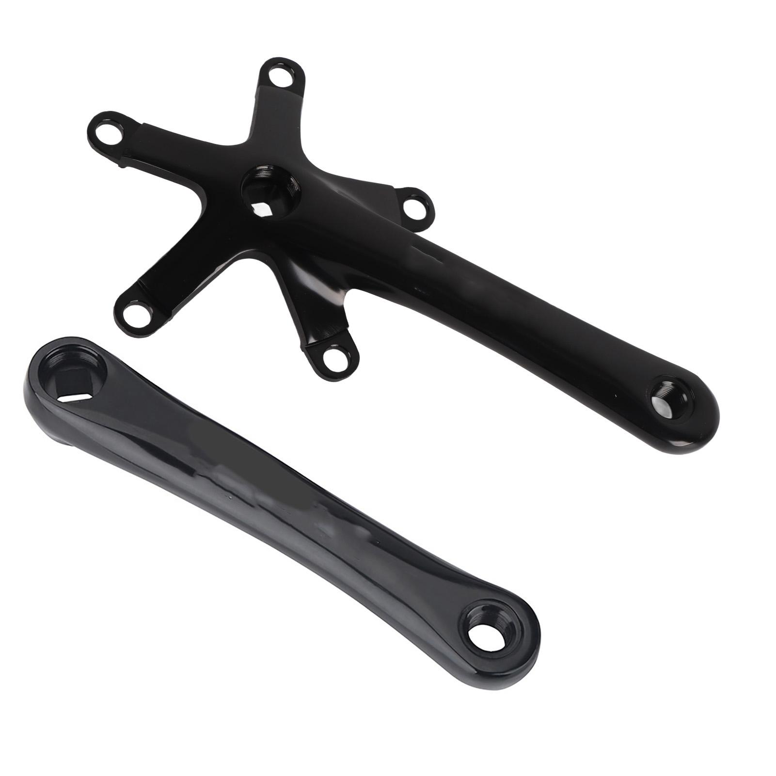 Kaisai Silver 1Pair 170Mm Mountain Road Bike Alloy Left And Right Crank For Single And Twopiece Road Chainring