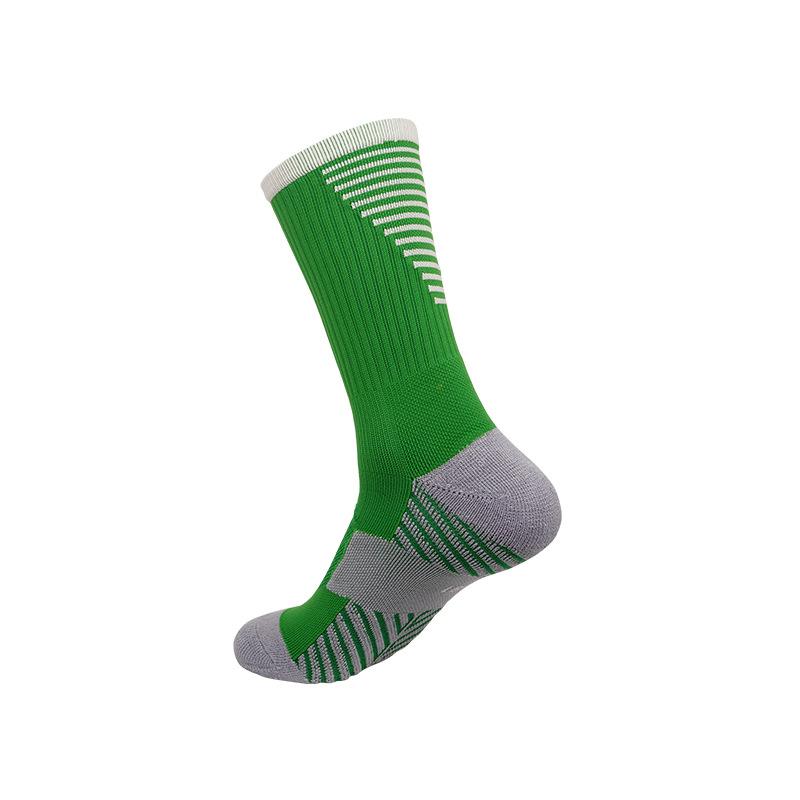Summer Men'S Football Sports Socks Non-Slip Tube Socks Towel Bottom Socks Breathable Professional Elite Training Socks