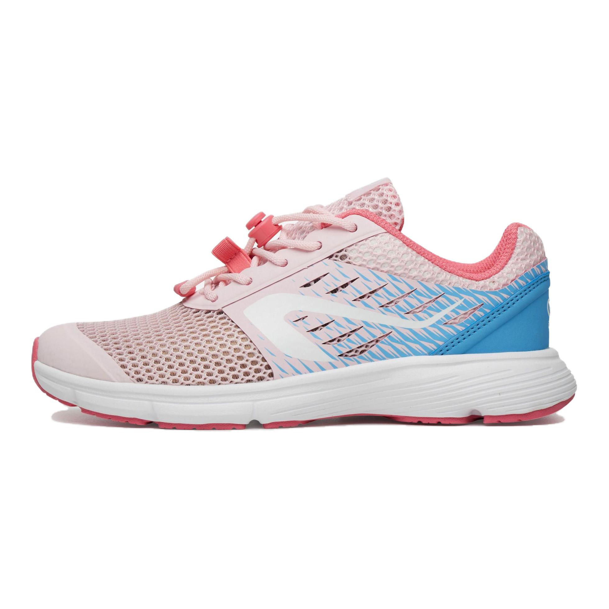 

DECATHLON AT 300 Comfortable Shock Absorption Abrasion Resistant Breathable Low Top Running Shoes Pink Blue Kids 39