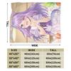 Umamusume Pretty Derby Mejiro Blanket Fleece Autumn/Winter  Portable Lightweight Throw Blanket for Bed Bedroom Rug Piece