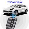 Carbon Fiber Smart Car Key Fob Cover Case Chain Ring For Vw Golf Gti Mk8 Id.3 Id.4 Atlas Seat Tarraco Ateca Cupra Formentor Born