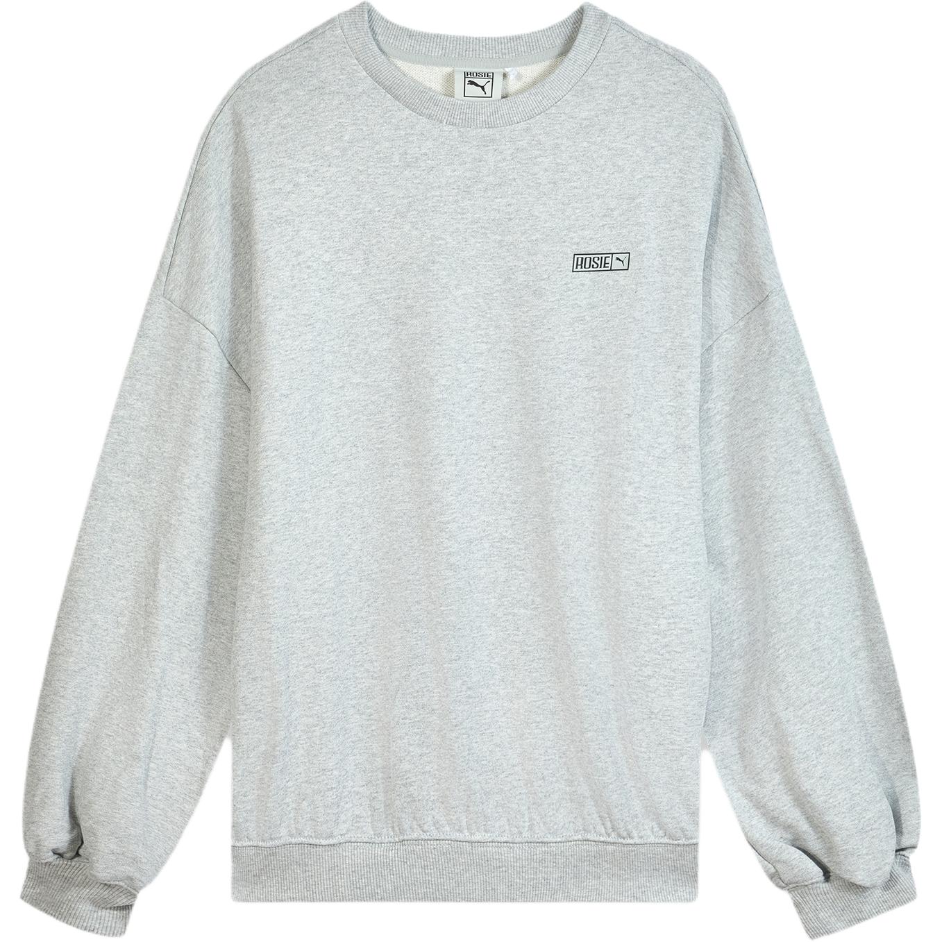 PUMA X Rosé Logo embroidered Sweatshirt 633803-10 XS