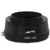 Haoge Lens Mount Adapter for Pentax K PK Mount Lenses to Sony NEX Including and VG20 E-Mount Cameras, NEX-3, NEX-5, NEX-5N, NEX-7, NEX-7N, NEX-C3,
