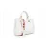 Emporio Armani Minimalist European And American Fashion PU Tote Shoulder Bag Women bags White Y3D166-YFO5B-85219