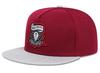 Sproutsy Men's Snapback Flat Cap, Straight Fit, Baseball Cap, Stylish, Unisex (Burgundy)