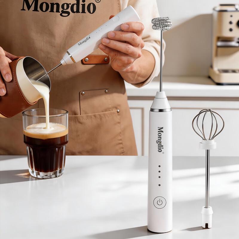 

Mongdio Electric Milk Frother and Stirrer