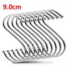 20/10pcs S-shaped Hook Stainless Steel Multi-function Hanging Hooks Household Kitchen Bathroom Clothing Hanger Organizer Tools