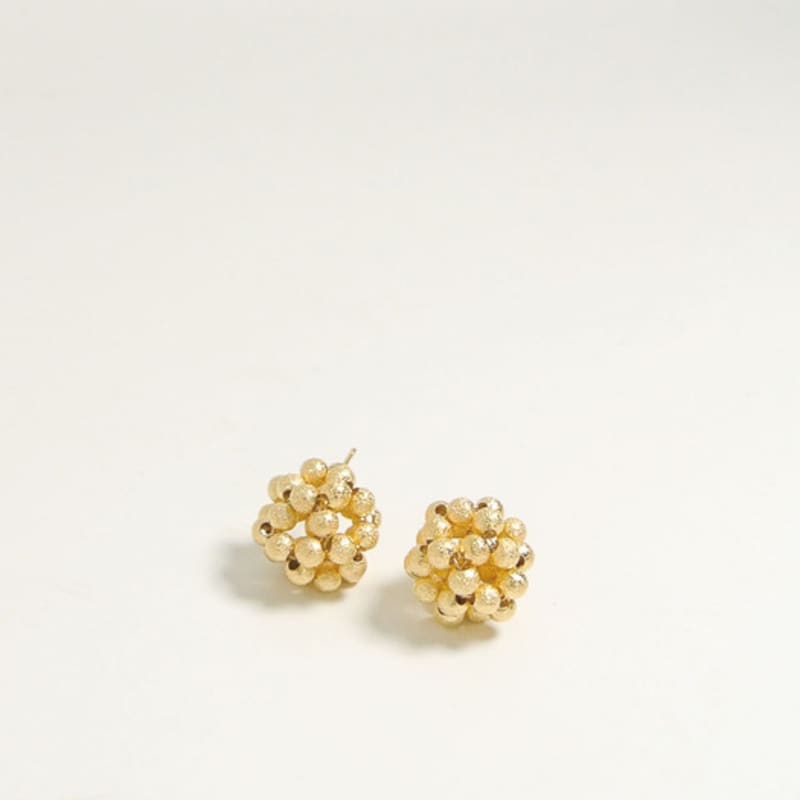 

objet213 Flower Buds Stud Earrings 2. Silver