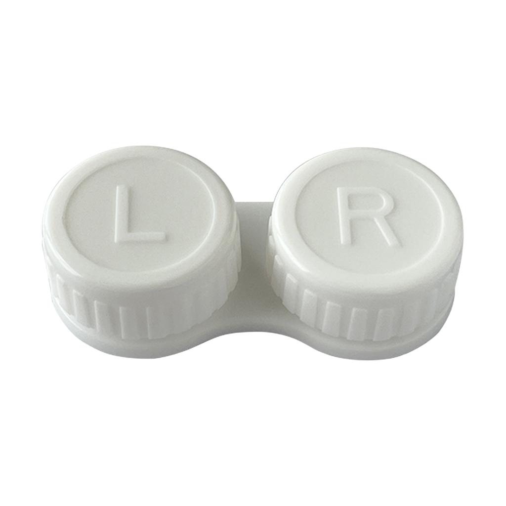 Contact Lens Double Storage Case with Leak Proof Design Separate Storage for Daily Use