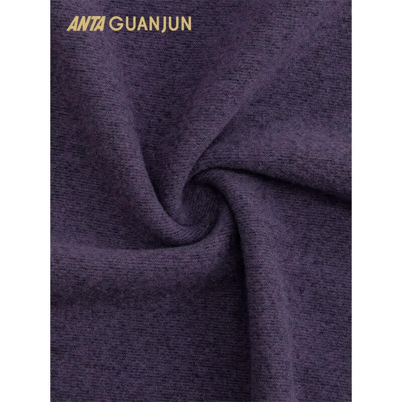 Anta Women's Champion Outdoor Fleece-Lined Long Sleeve Knit Top