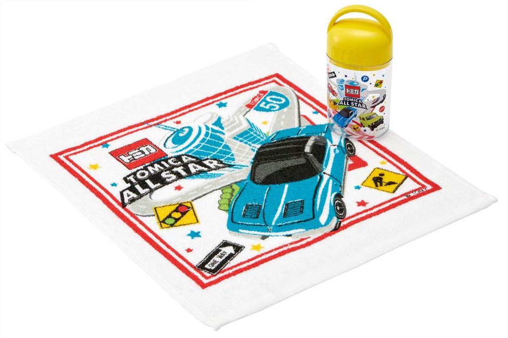 Skater Hand Towel Set with Case, Tomica 21 OA5-A