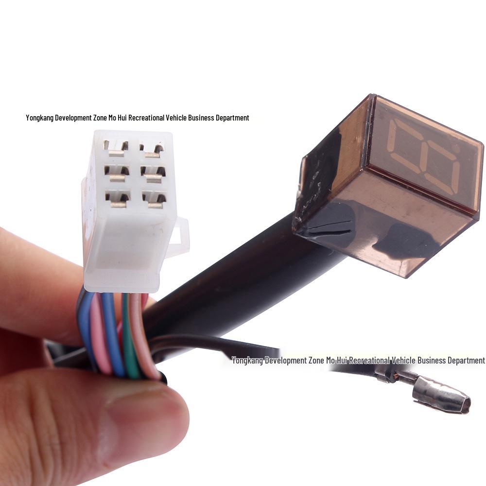 LED Digital Gear Indicator for Motorcycle, ATV, Beach Car & Skateboard Accessories