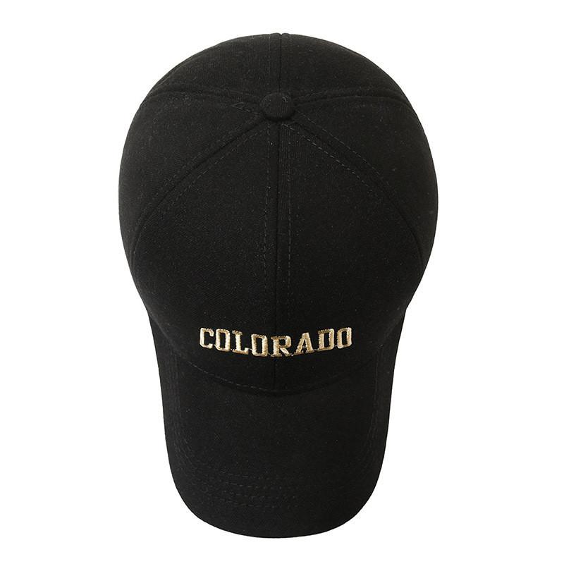 Embroidery Colorado Letters Duck Caps Casual Female Around Sunscreen Sports