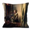Johannes Vermeer Olieverfschilderij Barokstijl Kussenslopen Jongedame Kussensloop Decoratieve Kussens Voor Bank
