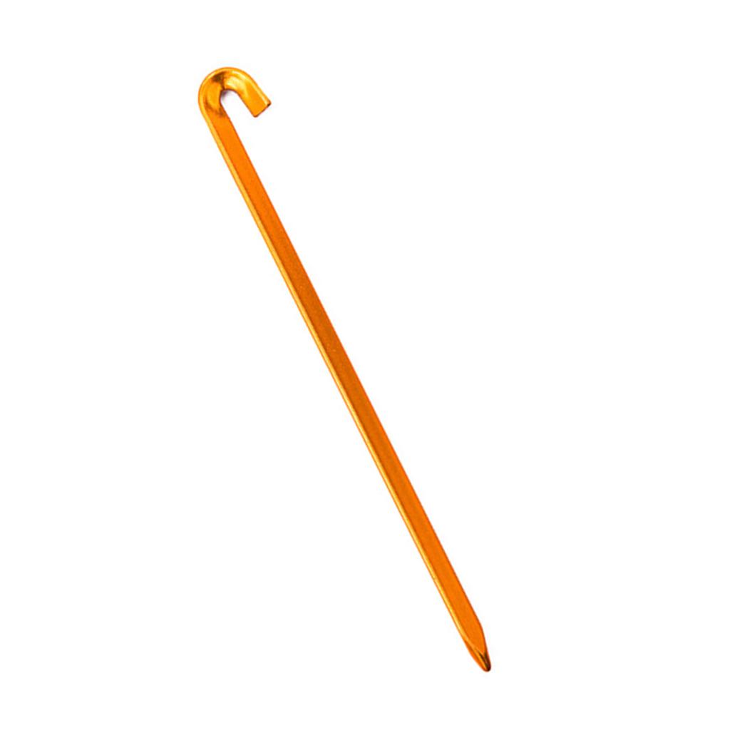 Aluminum Alloy Tent Stakes Heavy Duty Tarps Peg Camping Stakes Tent Peg Ground Peg for Outdoor Camping Canopy Tarps