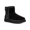 New UGG Classic Mini Zipper Tape Logo Boot 'Black' Women's 1144034-BLK