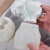 Two-handed Holding Love Candle Silicone Mold Carved Heart-shaped Candle Making Plaster Soap Chocolate Baking Tool Wedding Gift