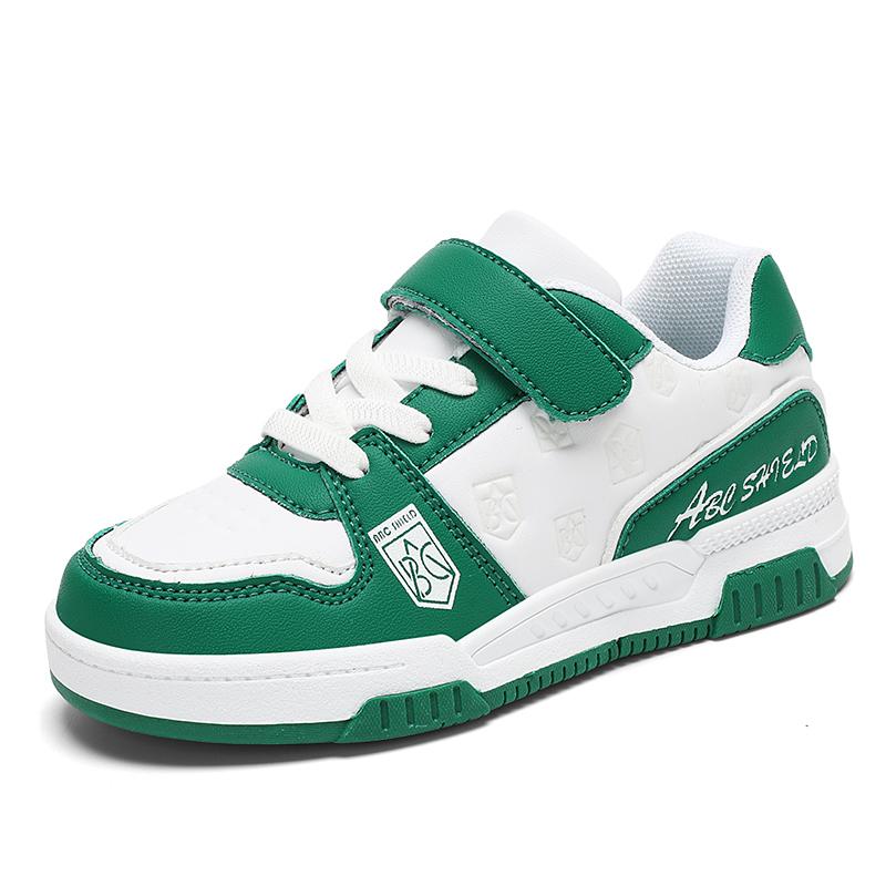 

Детская обувь Повседневная обувь Обувь для родителей и детей Модная обувь Детская трендовая универсальная повседневная модная обувь с вращающимися пуговицами Баскетбольная обувь 39 зелёный