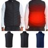 Men Electric Vest Heated Jacket USB Winter Body Warmer Waterproof Gilet Coat